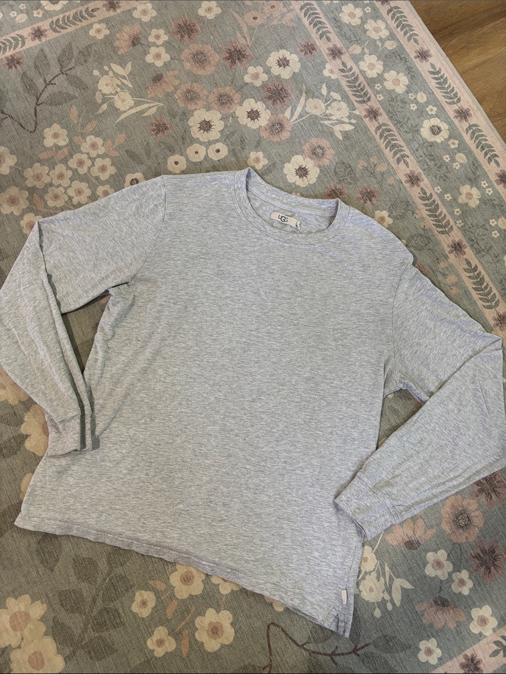UGG Women's Long Sleeve Crew Tee - Heather Gray